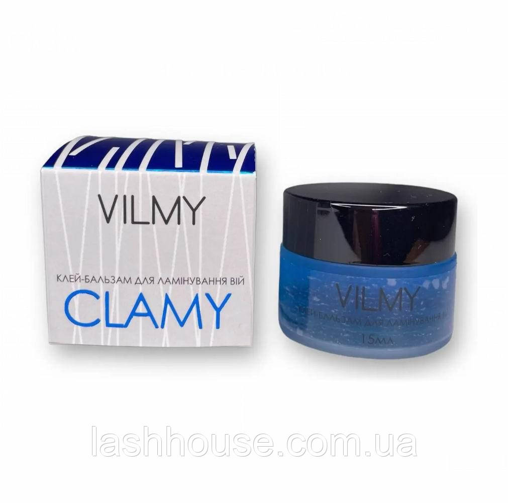 Клей-бальзам для ламінування вій VILMY "CLAMY"(blackberry), 15 мл