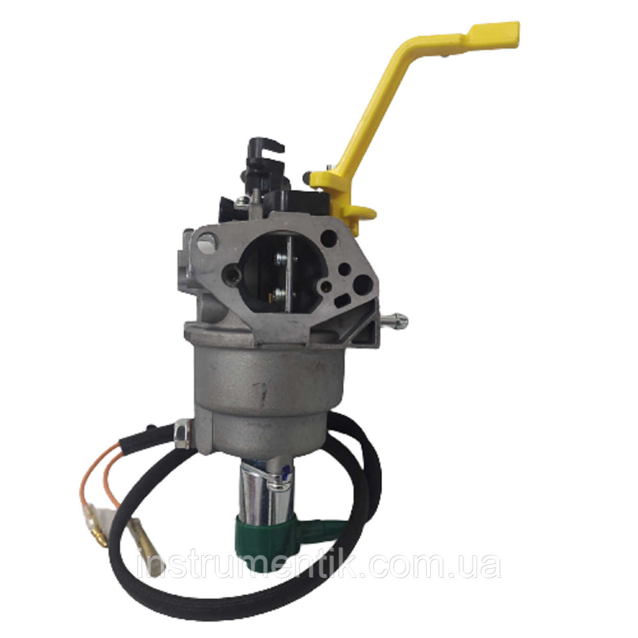 Карбюратор с електроклапаном тата 188F під важільну заслінку Loncin
