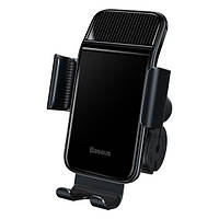 Держатель на руль велосипеда Baseus Smart Solar Power Wireless Cycling Electric Holder SUZG010001 Black