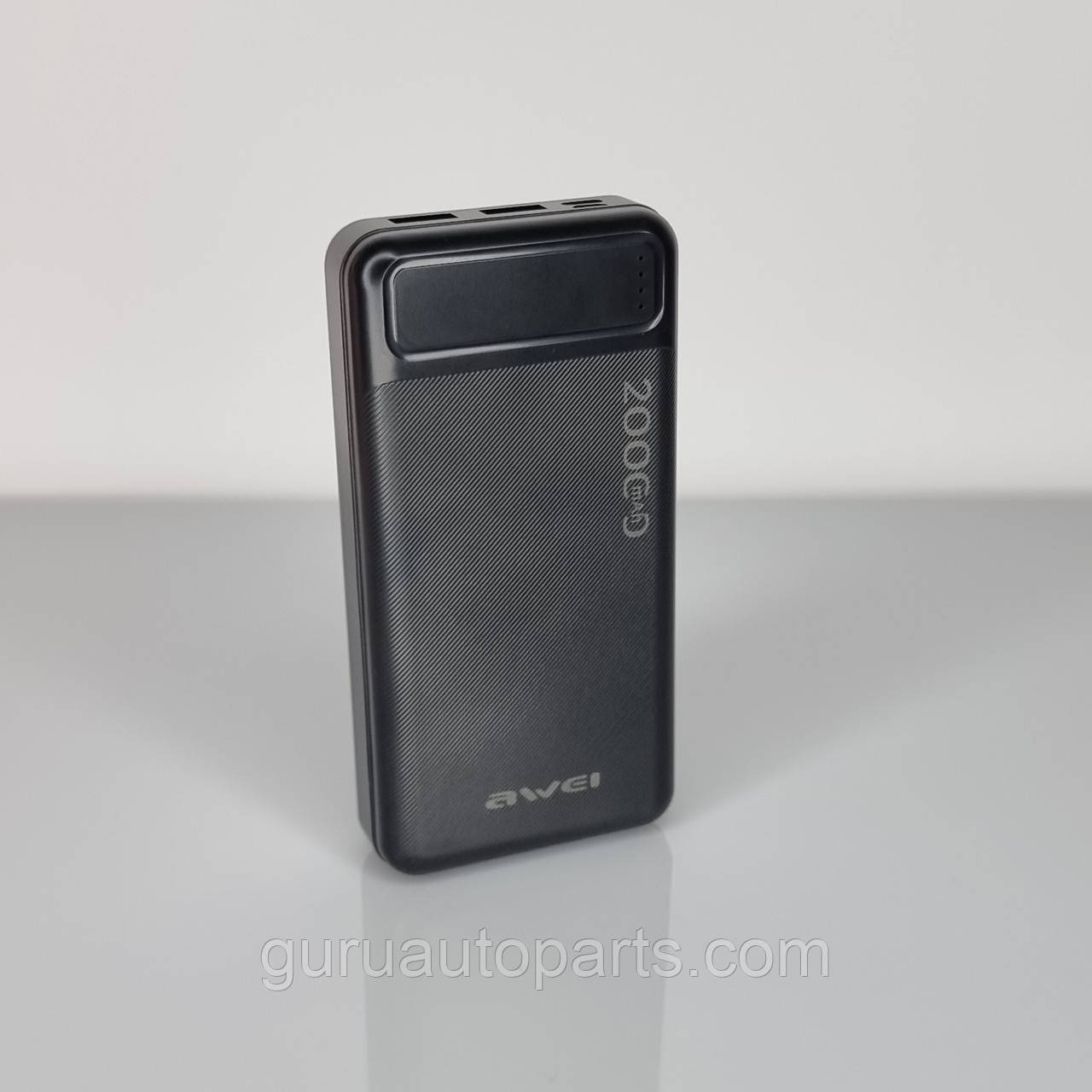 Power Bank 20000mah Awei P6K, повербанк, для мобільних телефонів, для ноутбуків, швидка зарядка, Fast Charging
