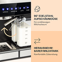 Кавоварка еспресо Klarstein Arabica Comfort, Німеччина, фото 5