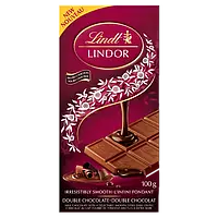 Шоколад Lindt Lindor Doppio Chocolate 100g