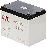 Акумулятор гелевий AGM, mwl 80-12, VRLA 12V АКБ, 80 AH 12 Вольт, для ДБЖ, UPS
