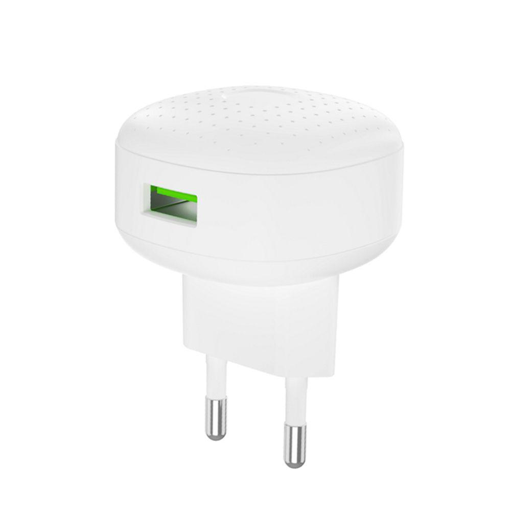 Мережевий зарядний пристрій (адаптер) XO L86 1USB / Q.C3.0 / 3A / 18W white, фото 1