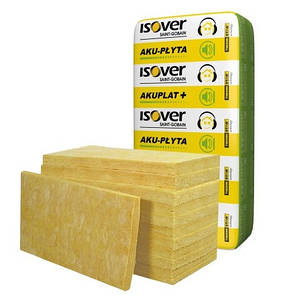 ISOVER Aku-Plyta / Akuplat + Мінераловатний утеплювач в плитах для звукоізоляції