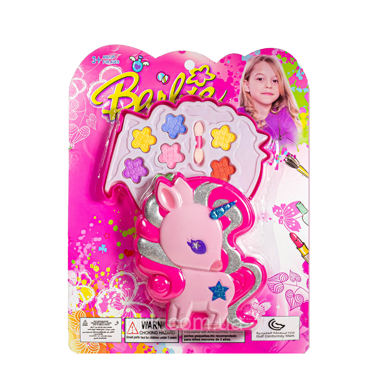 Детский косметический набор Barbie Make Up Set Единорог 5036 - фото 1 - id-p1270188037