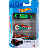 Набір машинок 3 шт Hot wheels Хот Вілс, фото 8