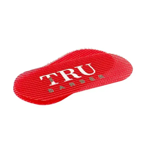 Затискач-фіксатор для волосся Tru Barber червоний, 2 шт (80840-RED), фото 1