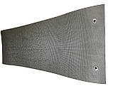 Каремат зелений+плівка, т. 12 мм, розмір 60х190 см, виробник Україна, TERMOIZOL® з кільцями для кріплення, фото 5