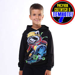 Джемпер підлітковий для хлопчика "Акула" світяшка