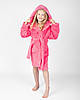 Халат дитячій махровий Рожевий, фото 9