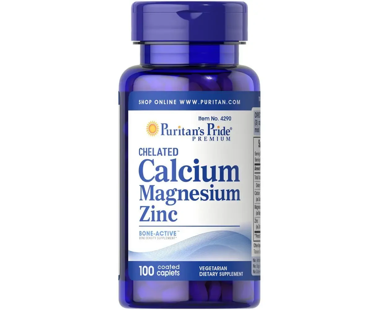 Puritan's Pride Calcium Magnesium zinc - 100caplets