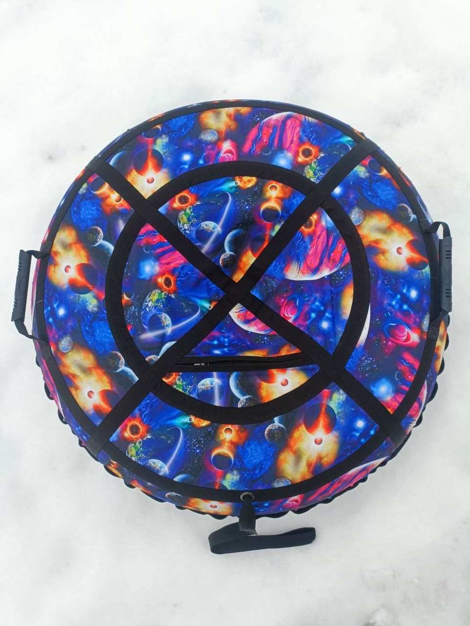 Тюбінг надувний, тюба Плюшка надувна, ватрушка надувна 100 см, фото 1