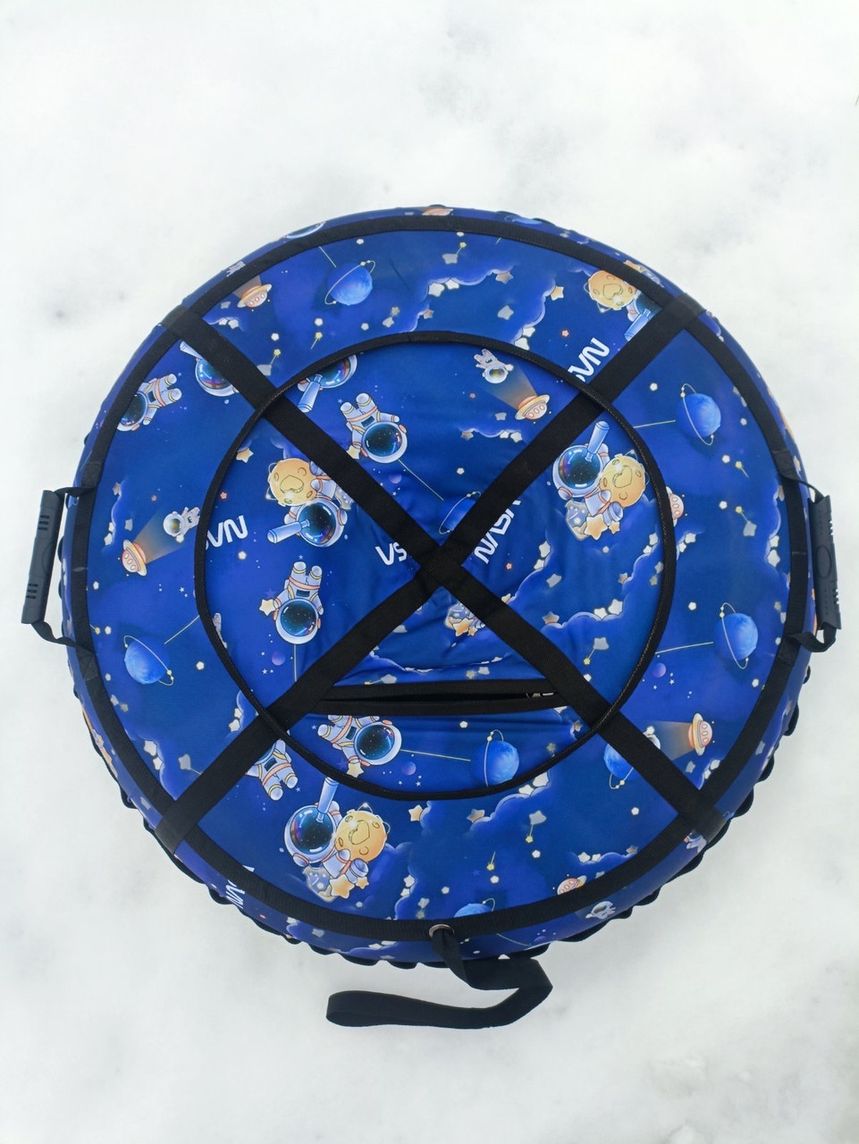 Тюбінг надувний, тюба Плюшка надувна, ватрушка надувна 100 см, фото 1