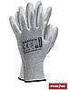Антистатичні рукавички робочі з поліуретановим покриттям Reis Польща (захист рук) RANISTA BWW, фото 2