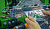 Напівавтоматичний зварювач постійного нагрівання з педаллю Настільний пневматичний зварювач плоский шов 300 мм, фото 10