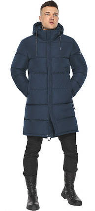 Комфортна синя зимова куртка для чоловіків модель 49609 52 (XL), фото 2