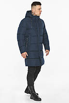 Комфортна синя зимова куртка для чоловіків модель 49609 52 (XL), фото 3