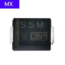 Діод S5M 5A 1000V SMB
