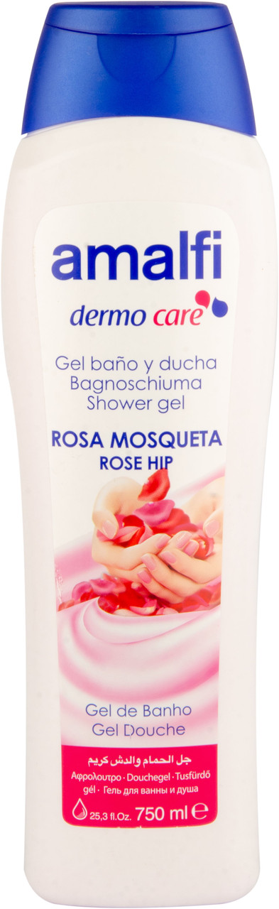 Гель для душу та піна для ванни Amalfi Shower gel Rosa 750 мл