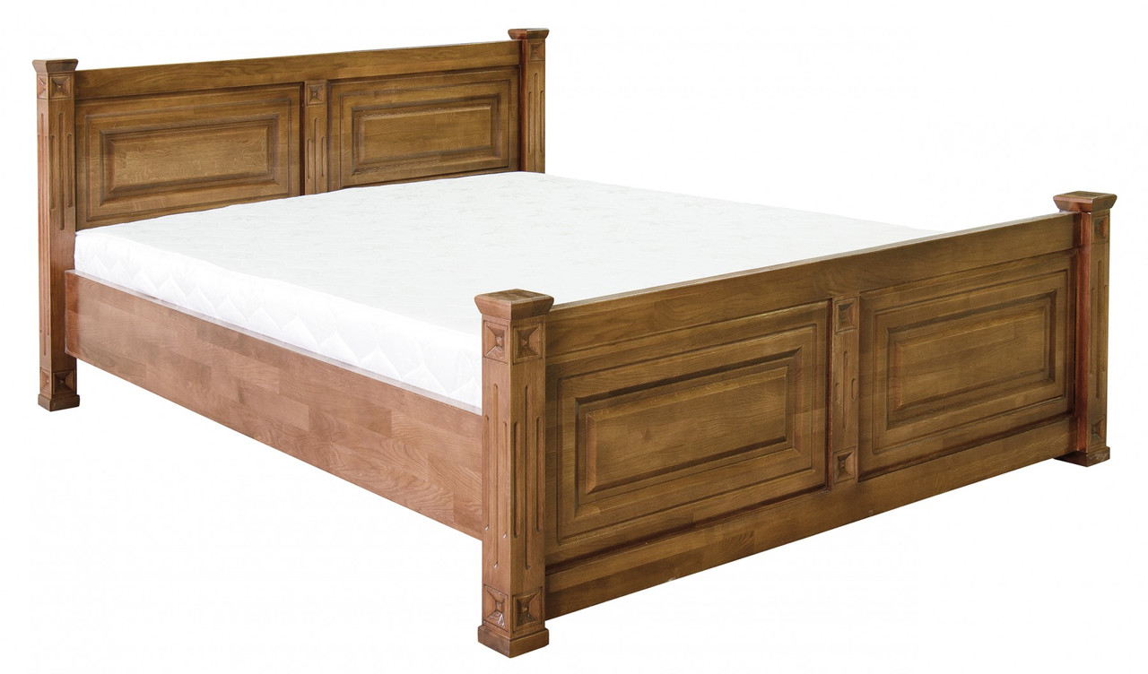 Ліжко з ламелями деревянеая Міленіум 1600 Меблі-сервіс