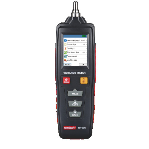 Віброметр з функцією виміру частоти WINTACT WT63C