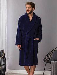 Чоловічий халат із поясом MGL 191 B21
