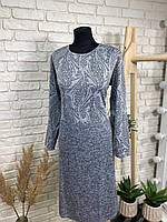 Невероятное женское платье, ткань "Ангора" 58, 60 размер 58