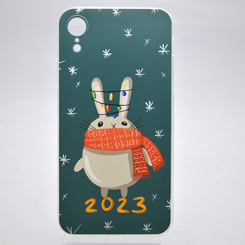 Чохол з новорічним принтом TPU Print Its для iPhone XR New Year's Rabbit, фото 1