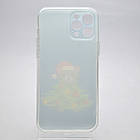 Чохол з новорічним принтом TPU Print Its для iPhone 12 Pro New Year's Cat, фото 4