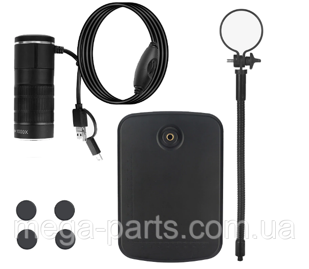 1000X USB цифровой микроскоп Type C Android PC видеомикроскоп камера для электрических часов с 8 светодиодами - фото 6 - id-p1727779207