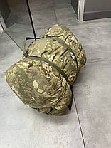 Спальний мішок WOLFTRAP тактичний 220х75, 3-х шаровий, Камуфляж, Gore-Tex, до -20, фліс, Oxford 300D (wt_uykutulumu), фото 4