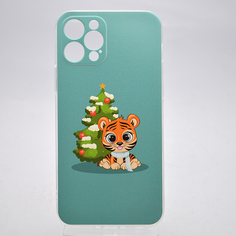 Чохол з новорічним принтом TPU Print Its для iPhone 12 Pro New Year's Tiger, фото 1