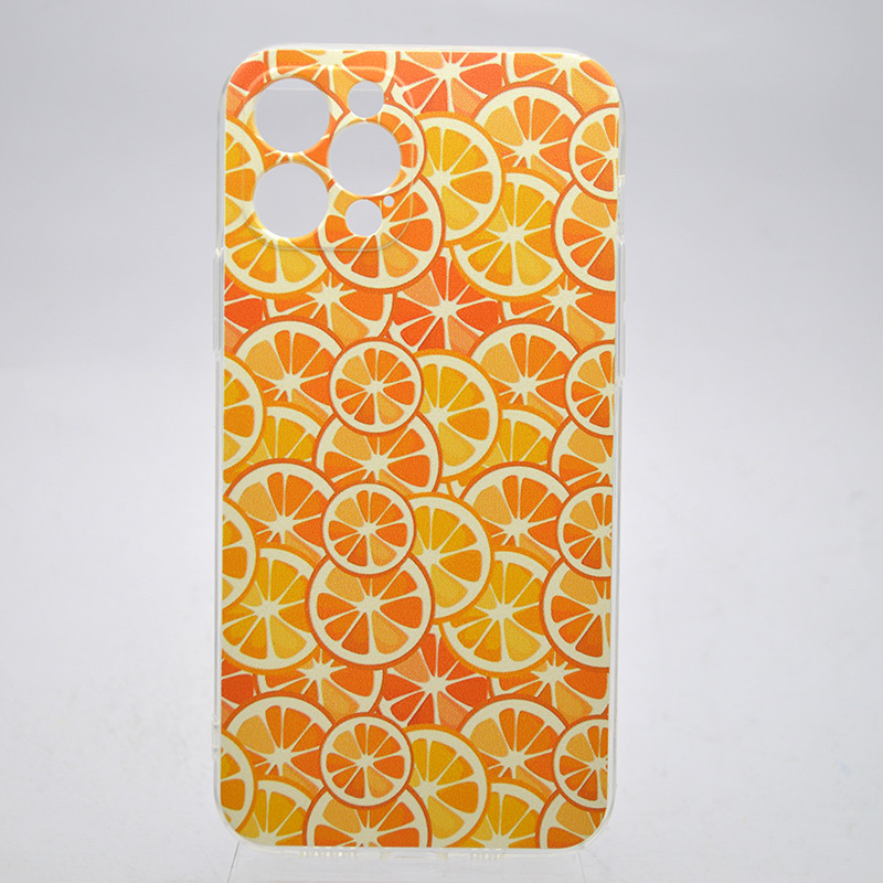 Чохол з принтом (малюнком) TPU Print Its для iPhone 12 Pro Tangerine Paradise, фото 1