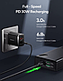 Портативний зовнішній акумулятор BASEUS Adaman2 Dual USB 20000 mAh 30 W Power Bank Fast Charge PPADM2-20, фото 3