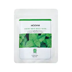 Альгінатна маска з ментолом для звуження пір MOOYAM Fresh Mint Jelly Mask, 100 g