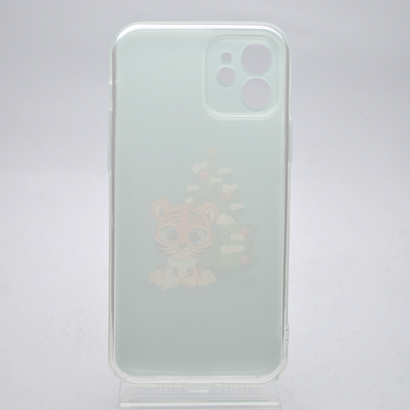 Чехол с новогодним принтом TPU Print Its для iPhone 12 New Year's Tiger, фото 4