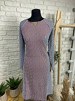 Лаконичное женское платье, ткань "Креп дайвинг" 54, 60, 64, 66 размер 54