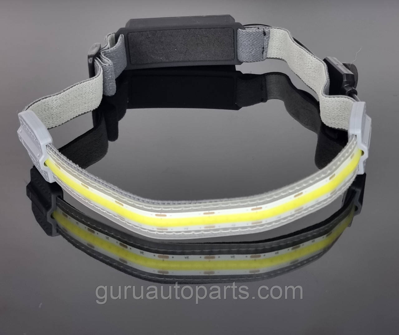 Налобний ліхтар COB LED із акумулятором | Зарядка USB | Водонепроникний | Широкий кут освітлення