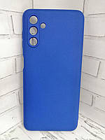 Чехол накладка для Samsung Galaxy A04s / Galaxy A13 5g противоударный бампер синий