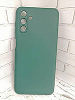 Чехол накладка для Samsung Galaxy A04s / Galaxy A13 5g противоударный бампер зеленый