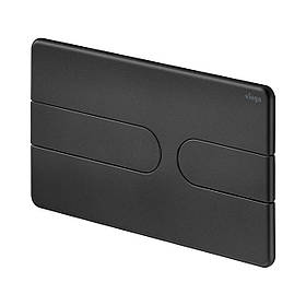 Панель смыва Viega Prevista Style 23, пластик чёрный матовый (801731) Baumar - Завжди Вчасно