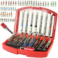 Набір викруткових біт 56шт Mar-Pol M66304