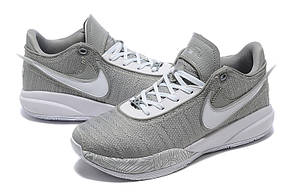 Nike LeBron XX Леброн 20 сірі чоловічі баскетбольні кросівки