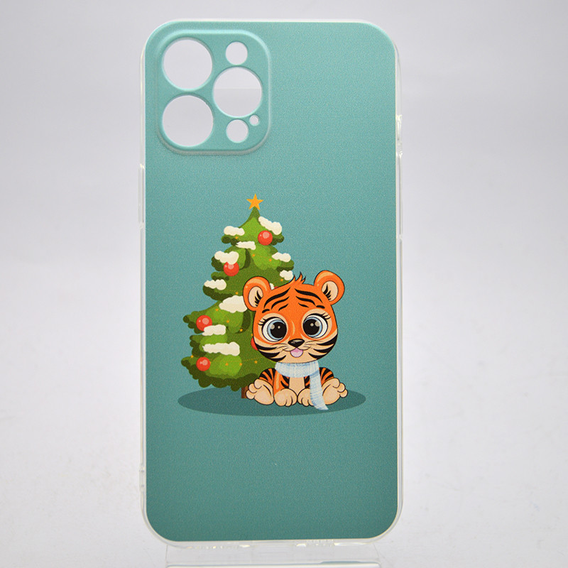 Чехол с новогодним принтом TPU Print Its для iPhone 12 Pro Max New Year's Tiger, фото 1