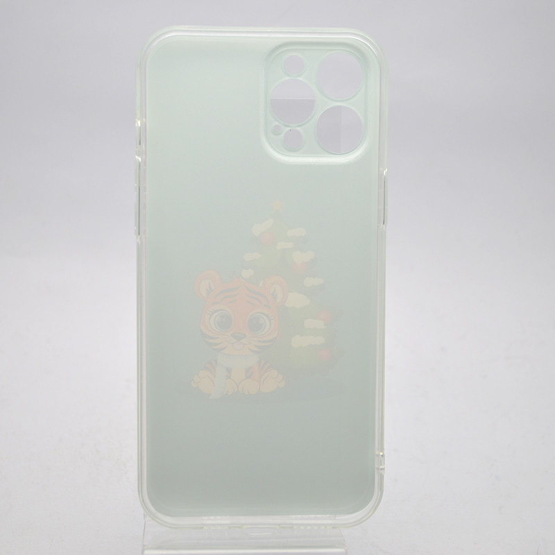 Чехол с новогодним принтом TPU Print Its для iPhone 12 Pro Max New Year's Tiger, фото 4