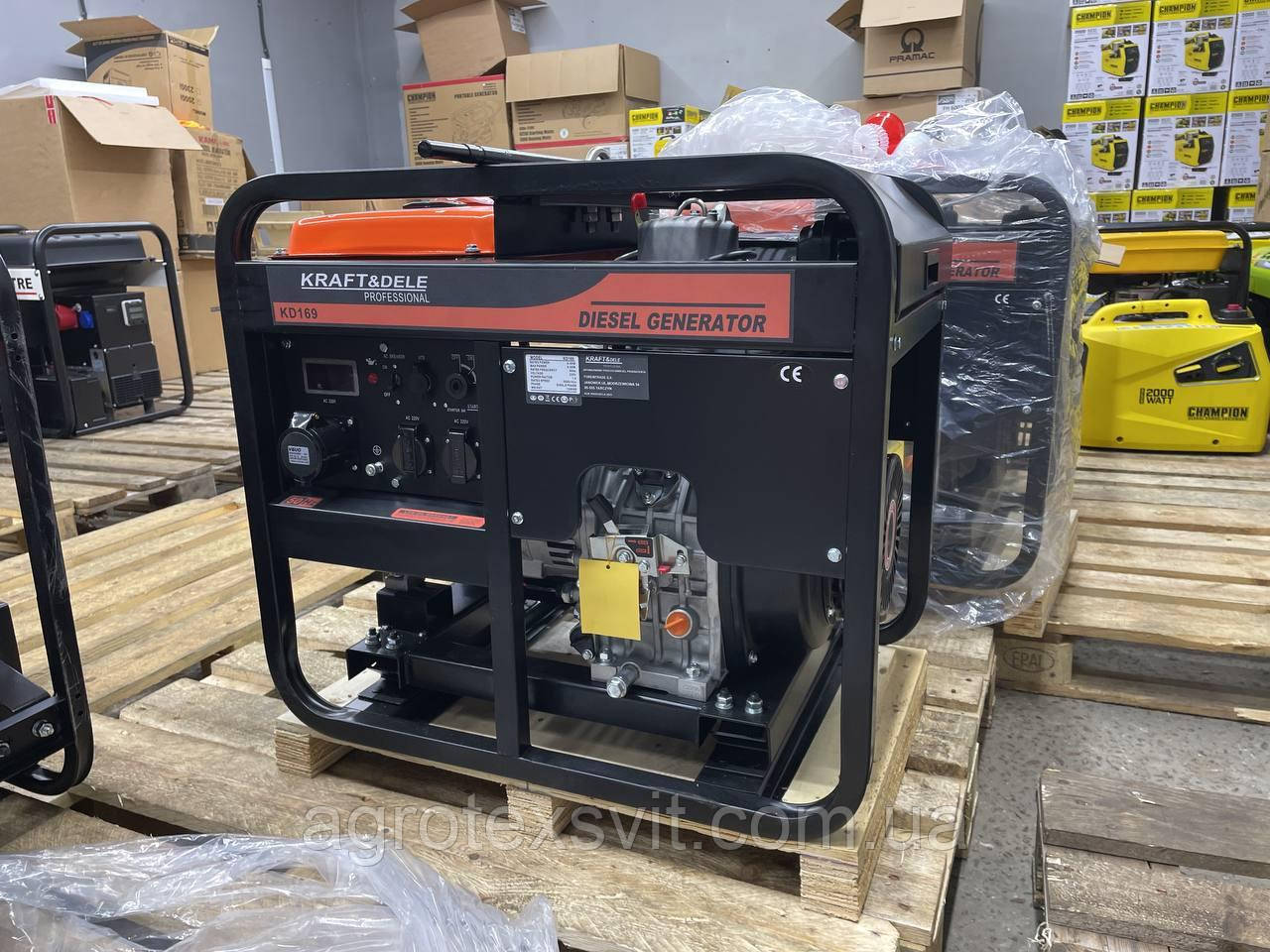 Генератор Kraft Dele KD169 9 kW Дизель Польща