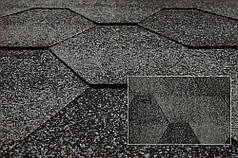 Бітумова гнучка черепиця катепалатор-пал jazzy сірий