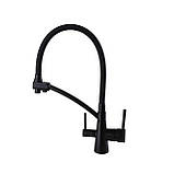 Змішувач для кухні під осмос Globus Lux LAZER GLLR-0700-10-BB Baumar - Завжди Вчасно, фото 7