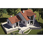 Бітумна черепиця AQUAISOL «Мозаїка» «Вогняна лава», фото 5